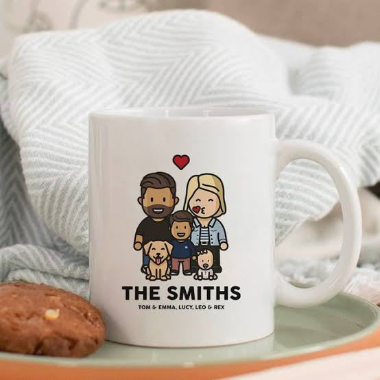 Customized Name & Quote Mug – Personalized Aesthetic Ceramic Coffee Cup, Custom Photo & Text Gift for Birthday, Anniversary & Office
