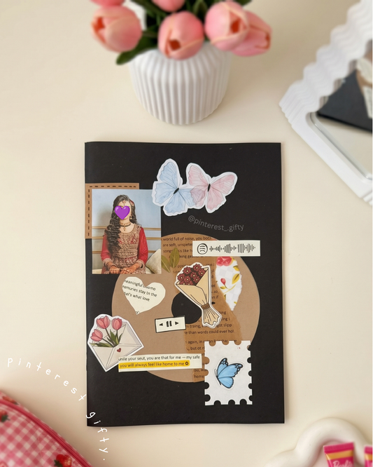 Customized Handmade Memory Scrapbook Album / Accordion Folding Photo Gift