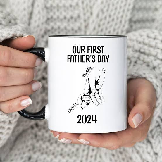 Customized Name & Quote Mug – Personalized Aesthetic Ceramic Coffee Cup, Custom Photo & Text Gift for Birthday, Anniversary & Office