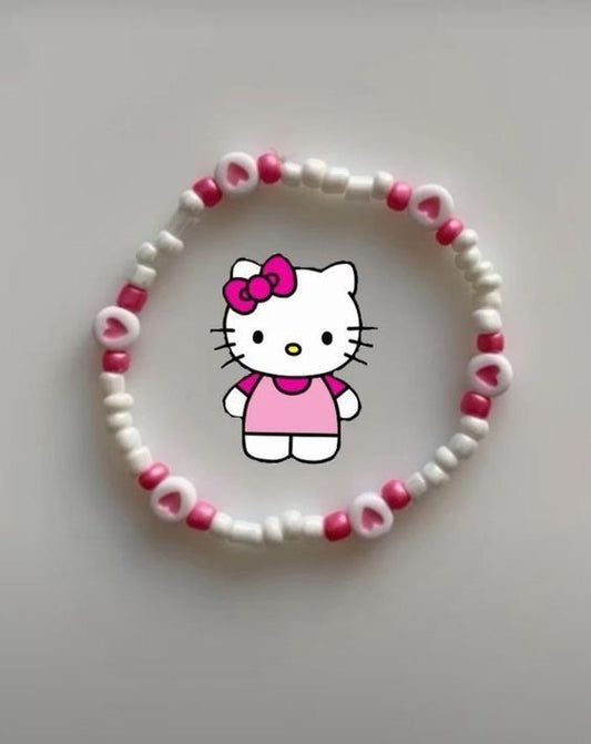 Handmade Custom Beaded Bracelets – Cute Anime, Cartoon & Y2K Aesthetic Friendship Bracelets for Besties
