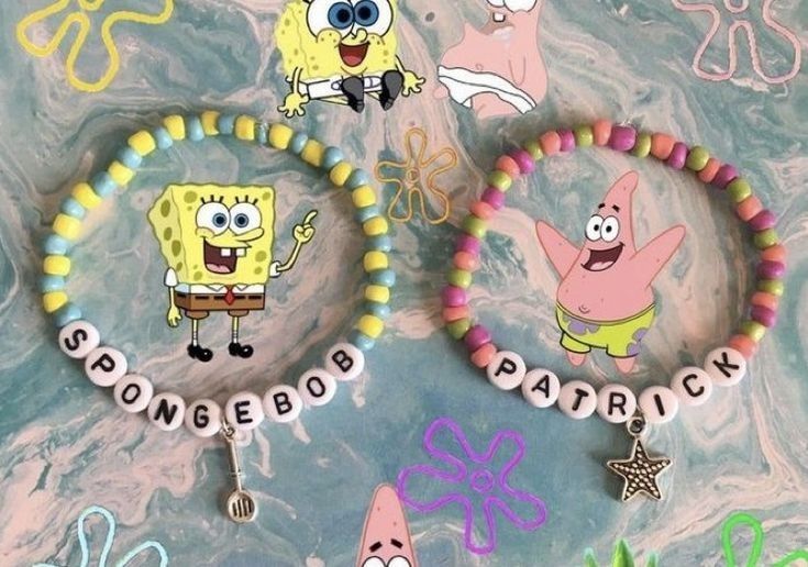 Handmade Custom Beaded Bracelets – Cute Anime, Cartoon & Y2K Aesthetic Friendship Bracelets for Besties